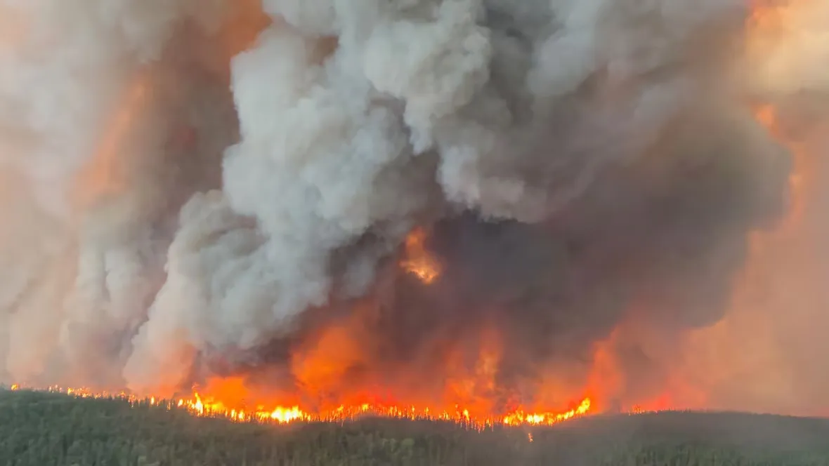 out-of-control wildfires