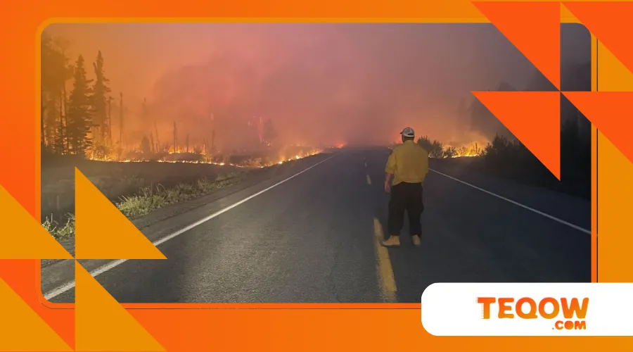 out-of-control wildfires